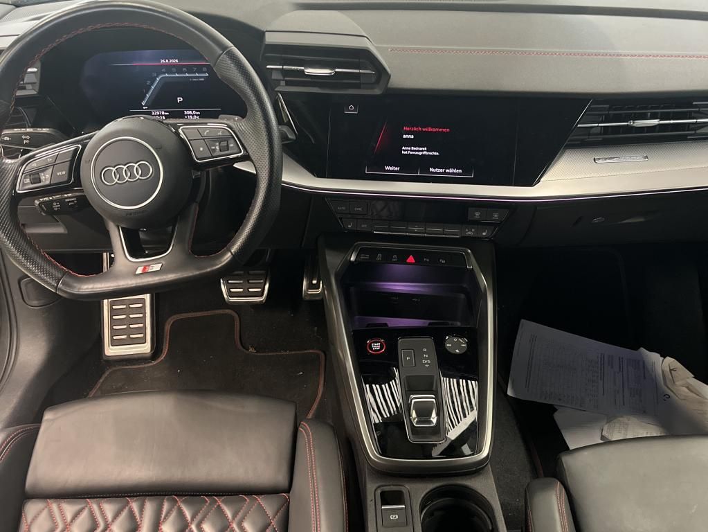 Audi S3 2023 г. Серый, пробег 33000 км