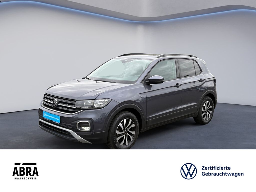 Volkswagen T-Cross 2022 г. Серый, пробег 28900 км