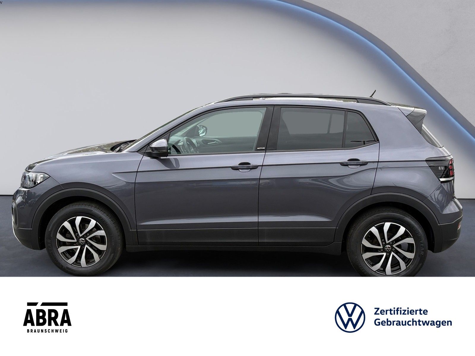 Volkswagen T-Cross 2022 г. Серый, пробег 28900 км