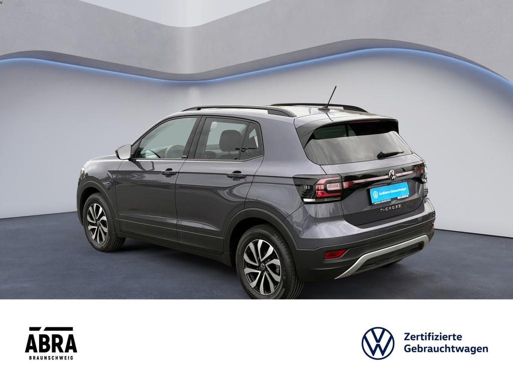 Volkswagen T-Cross 2022 г. Серый, пробег 28900 км
