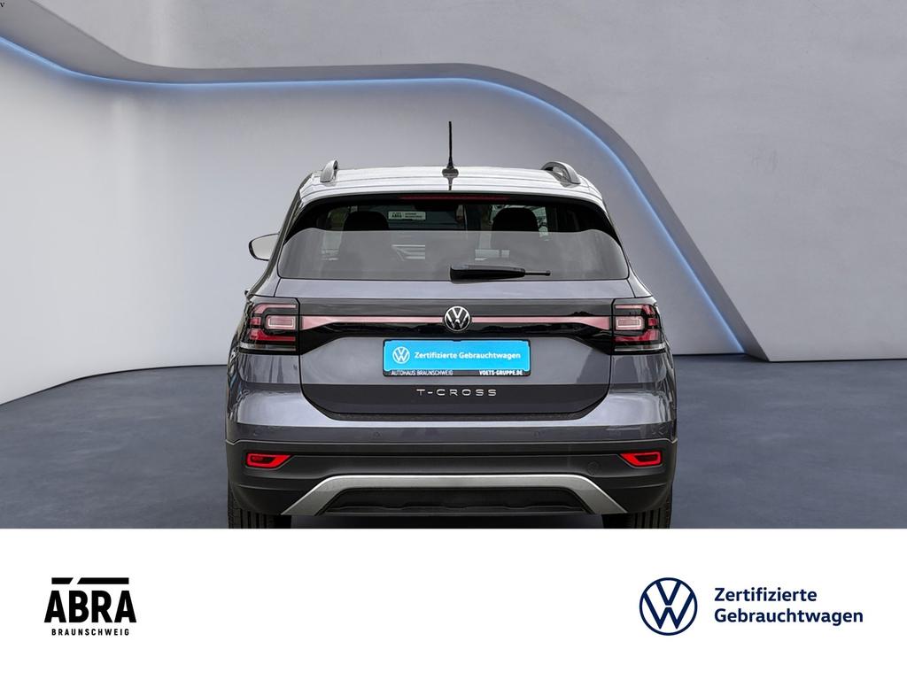 Volkswagen T-Cross 2022 г. Серый, пробег 28900 км