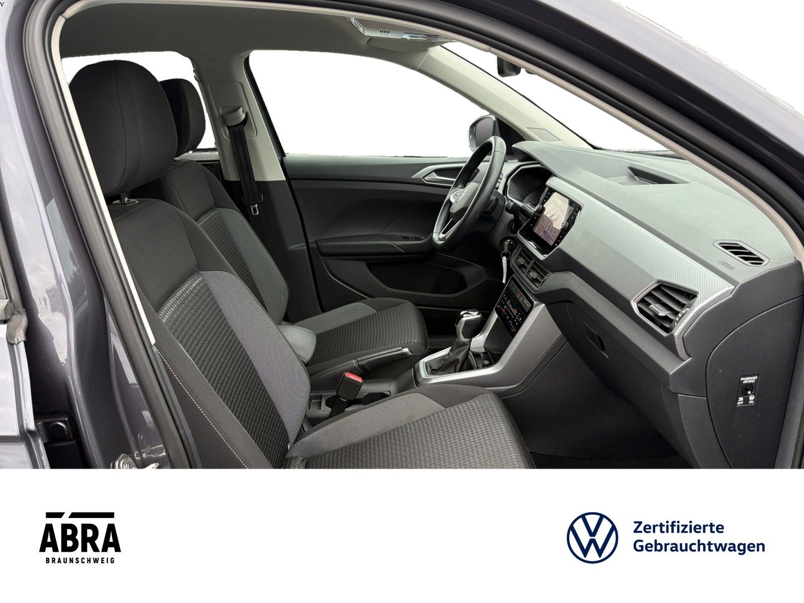 Volkswagen T-Cross 2022 г. Серый, пробег 28900 км