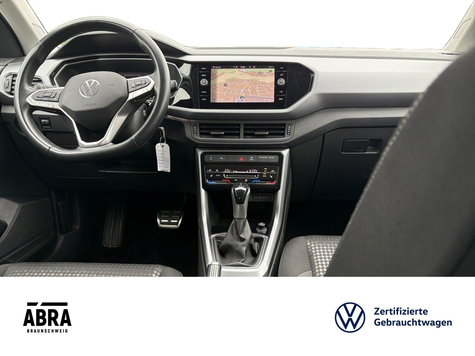 Volkswagen T-Cross 2022 г. Серый, пробег 28900 км