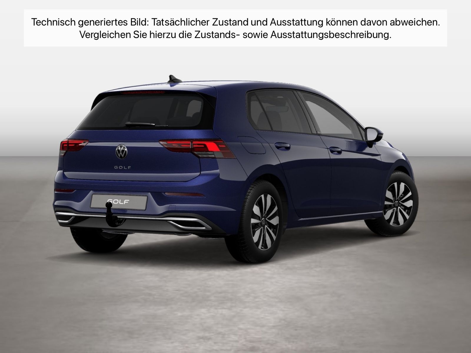 Volkswagen Golf 2023 г. Синий, пробег 33394 км