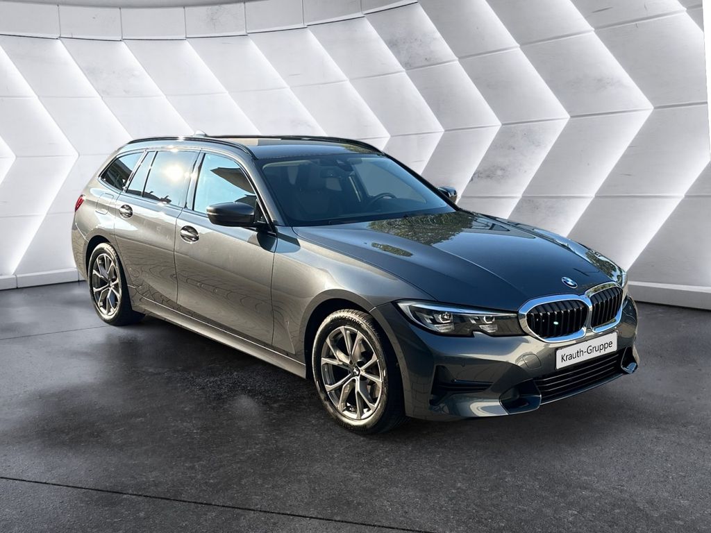 BMW 320 2022 г. Серебристый, пробег 45800 км