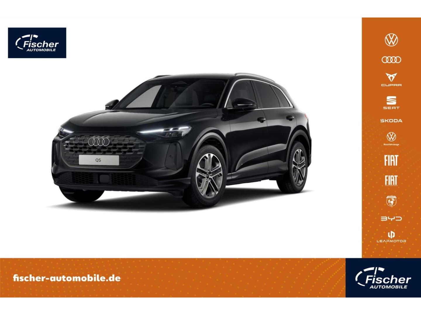 Audi Q5 2025 г. Чёрный, пробег 21432 км