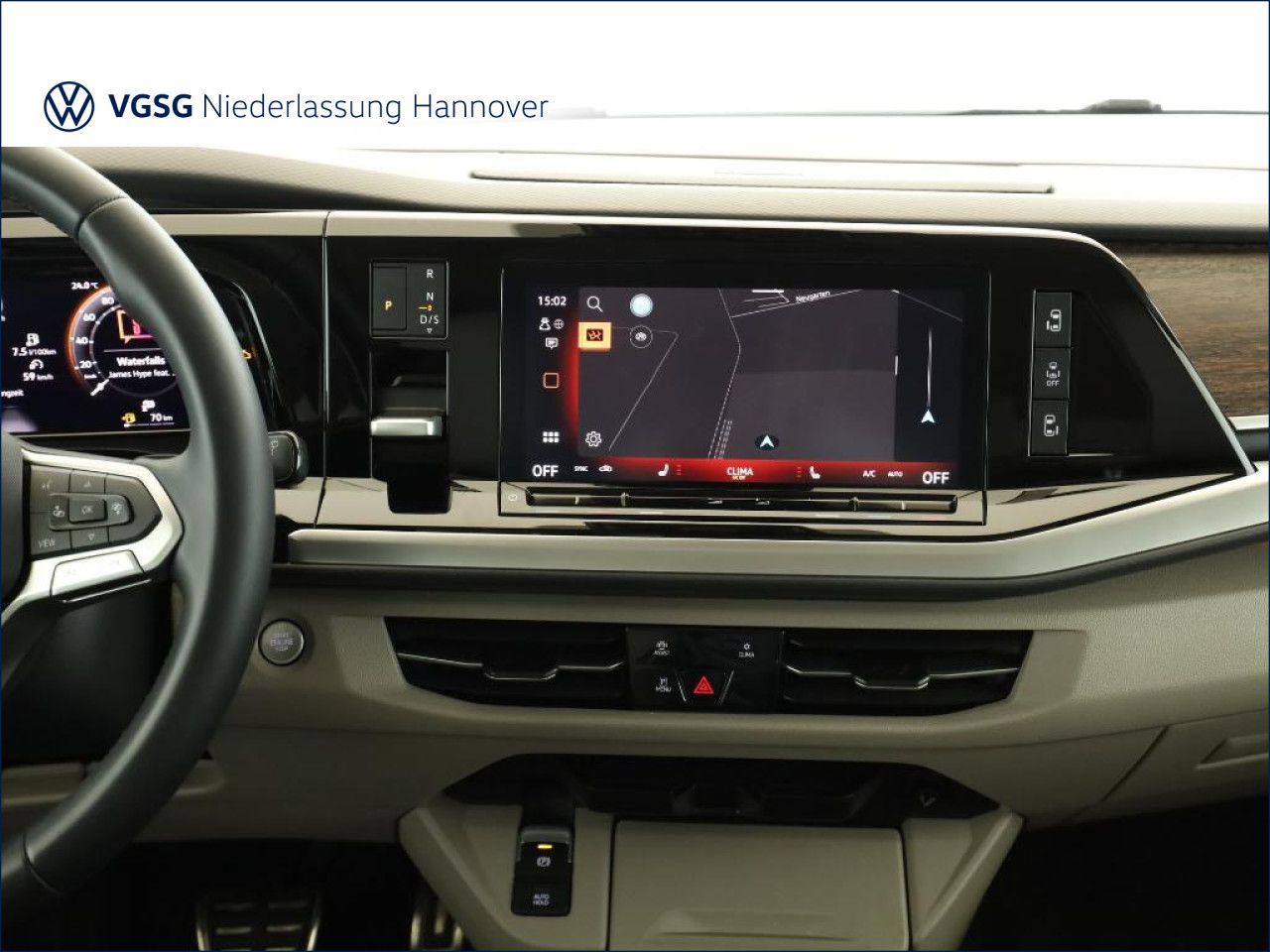 Volkswagen T7 MULTIVAN 2025 г. Серый, пробег 16218 км