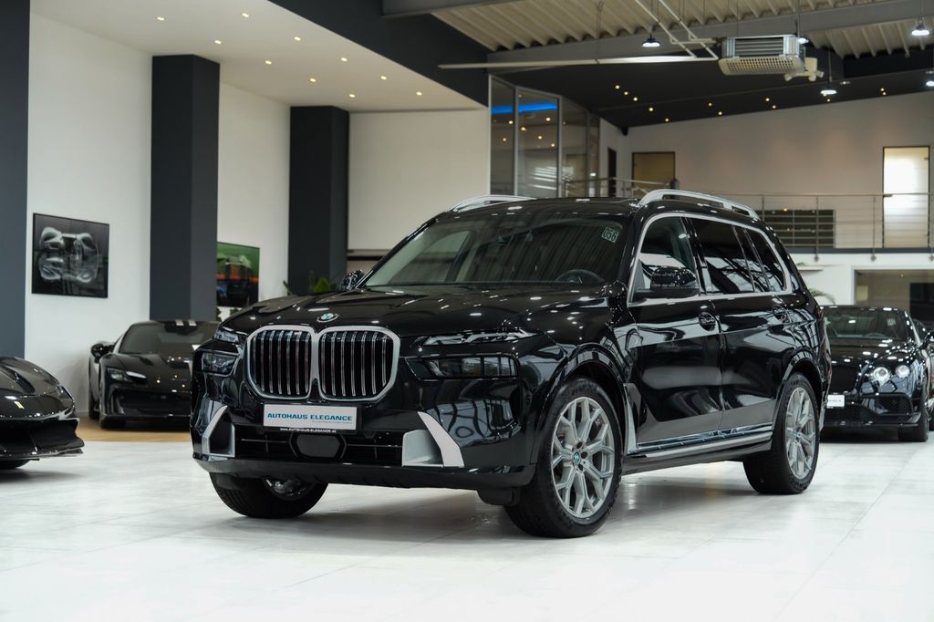 BMW X7 2022 г. Чёрный, пробег 45672 км
