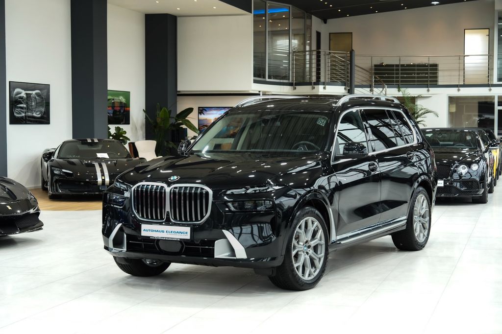 BMW X7 2022 г. Чёрный, пробег 45672 км