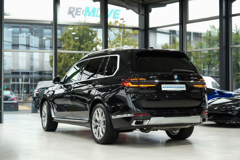 BMW X7 2022 г. Чёрный, пробег 45672 км