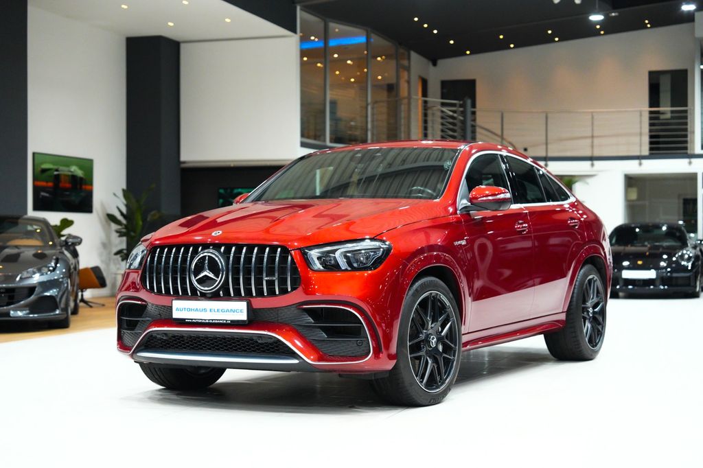 Mercedes-Benz GLE 63 AMG 2022 г. Красный, пробег 54873 км