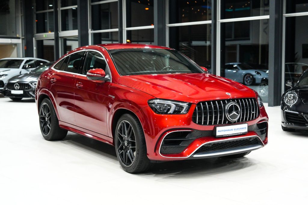 Mercedes-Benz GLE 63 AMG 2022 г. Красный, пробег 54873 км