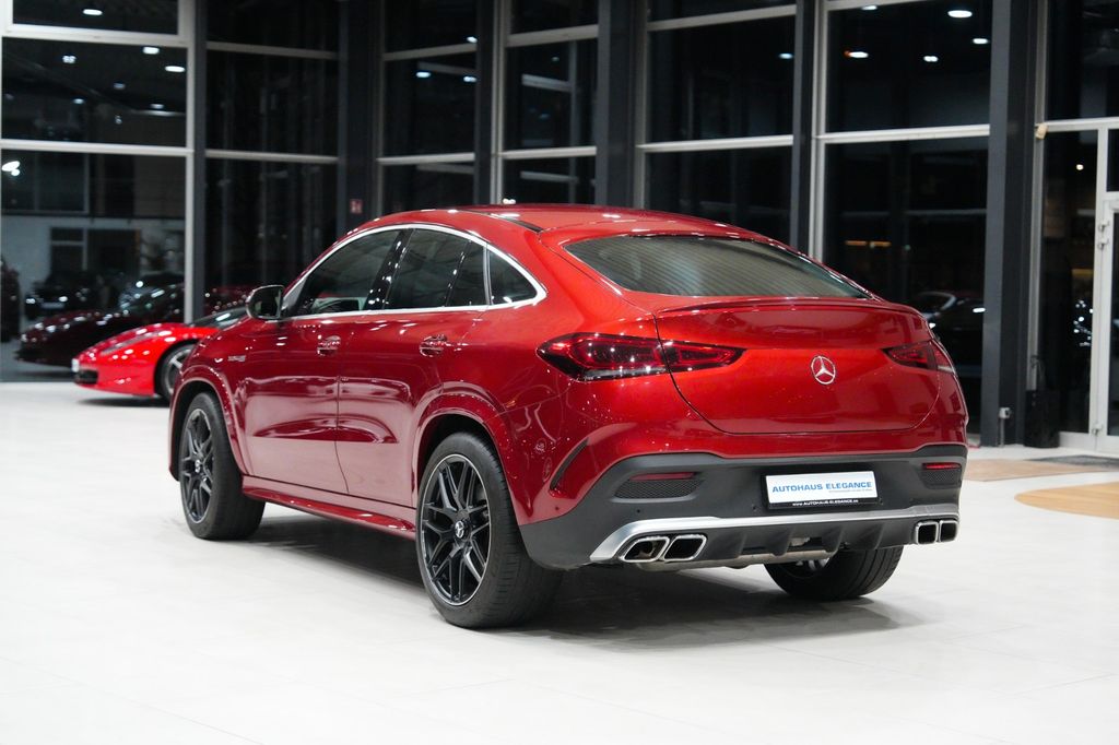 Mercedes-Benz GLE 63 AMG 2022 г. Красный, пробег 54873 км