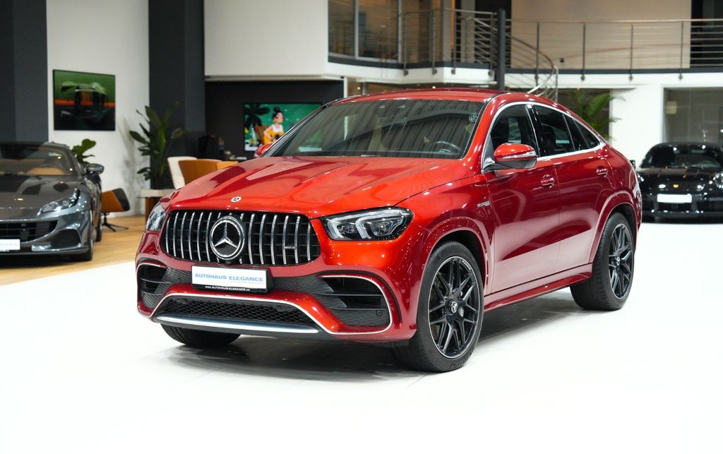 Mercedes-Benz GLE 63 AMG 2022 г. Красный, пробег 54873 км