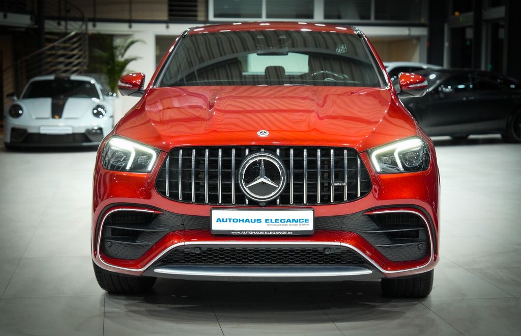 Mercedes-Benz GLE 63 AMG 2022 г. Красный, пробег 54873 км