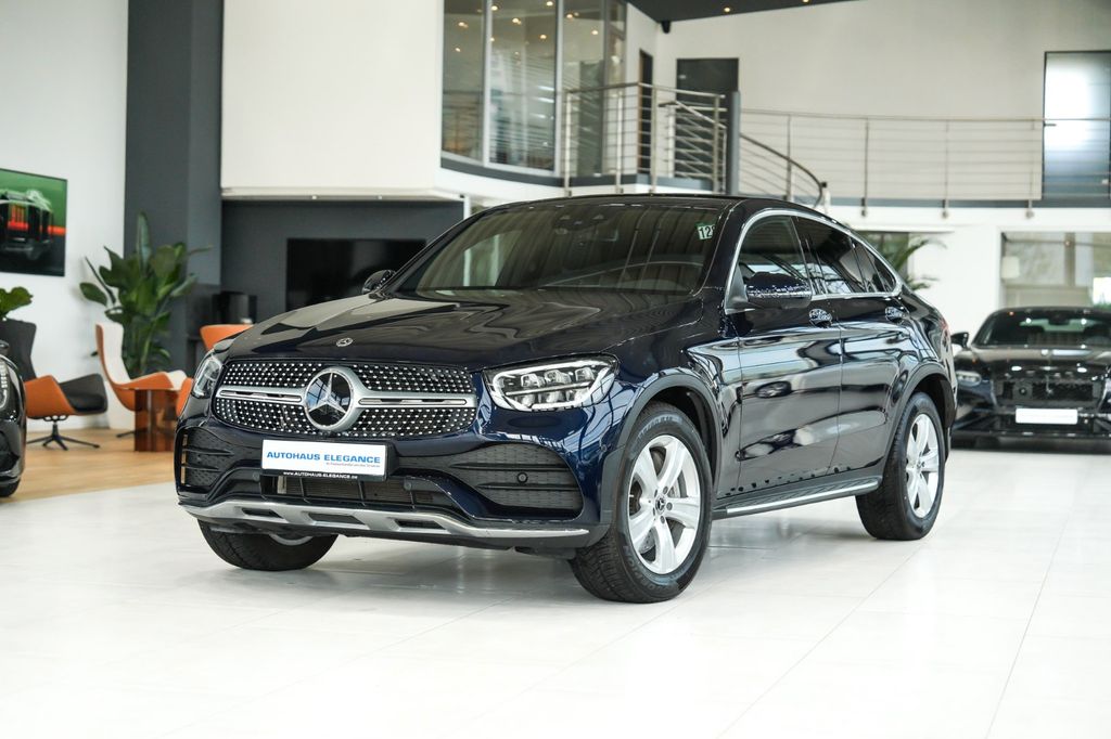 Mercedes-Benz GLC 400 2021 г. Синий, пробег 9901 км