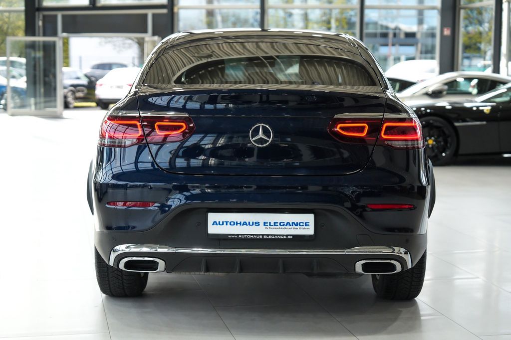 Mercedes-Benz GLC 400 2021 г. Синий, пробег 9901 км