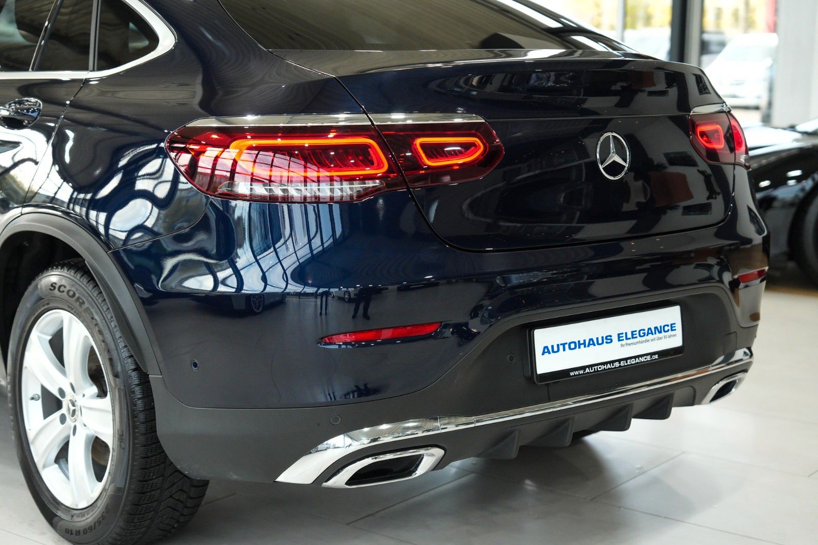 Mercedes-Benz GLC 400 2021 г. Синий, пробег 9901 км