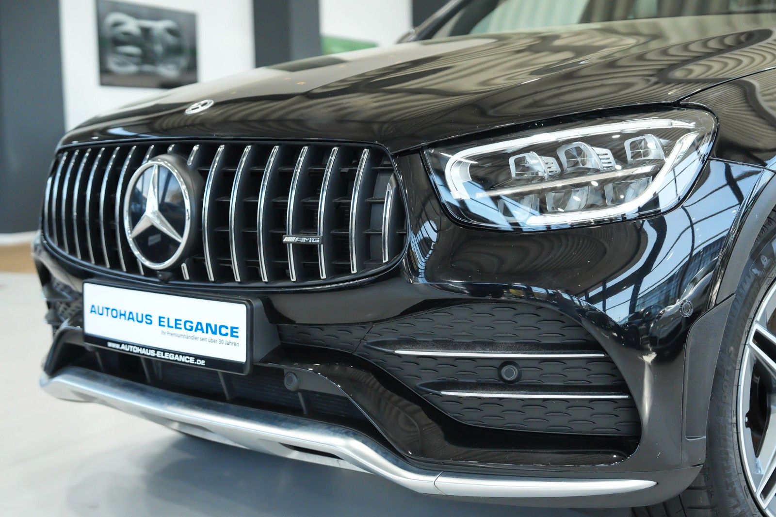 Mercedes-Benz GLC 43 AMG 2022 г. Чёрный, пробег 48872 км