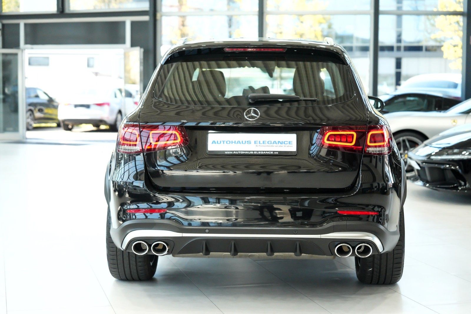 Mercedes-Benz GLC 43 AMG 2022 г. Чёрный, пробег 48872 км