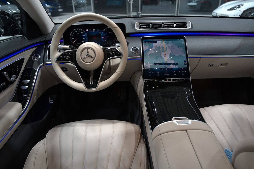 Mercedes-Benz S 350 2021 г. Чёрный, пробег 59700 км