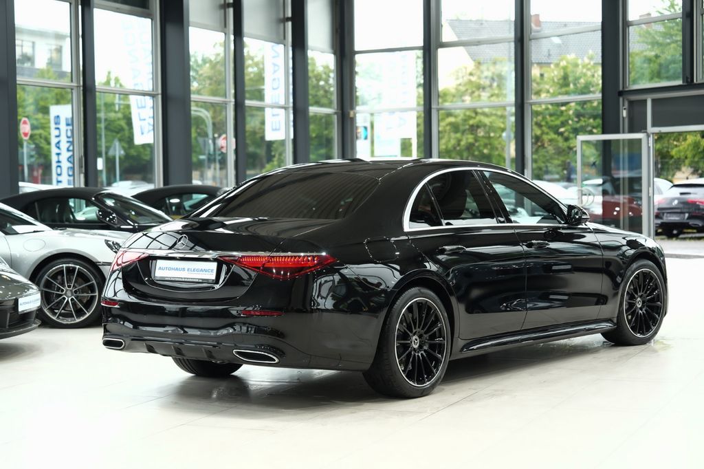 Mercedes-Benz S 400 2022 г. Чёрный, пробег 53747 км