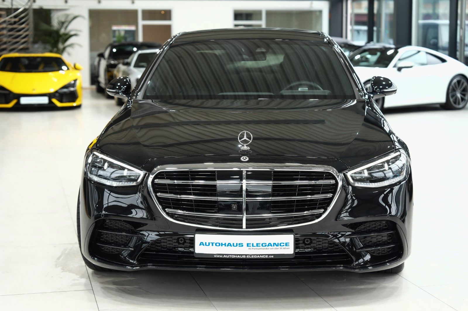 Mercedes-Benz S 400 2022 г. Чёрный, пробег 53747 км