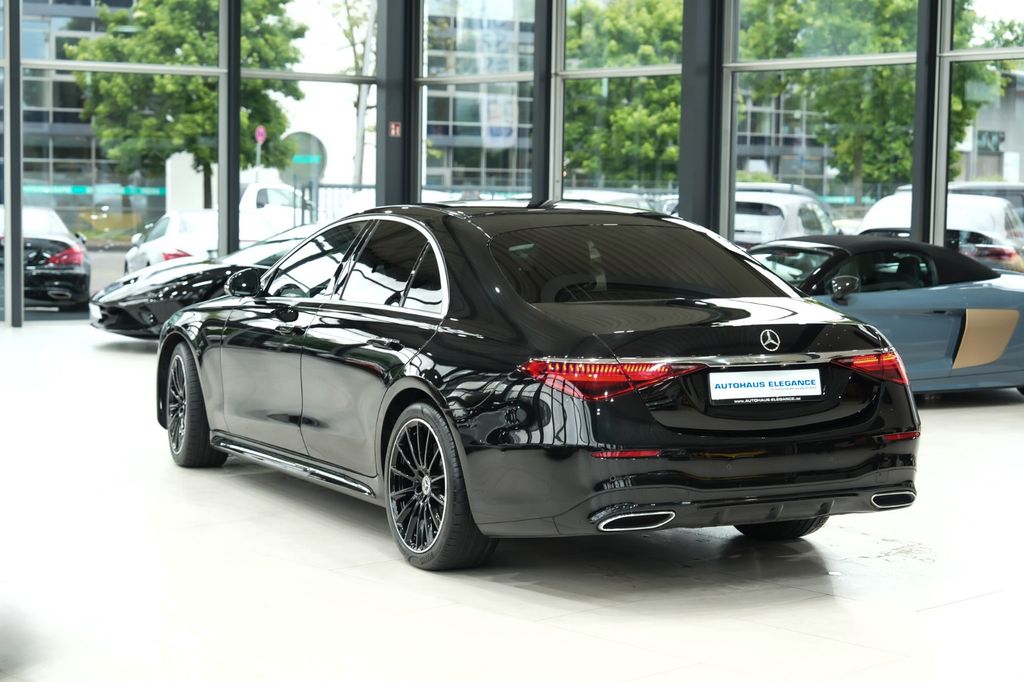 Mercedes-Benz S 400 2022 г. Чёрный, пробег 53747 км