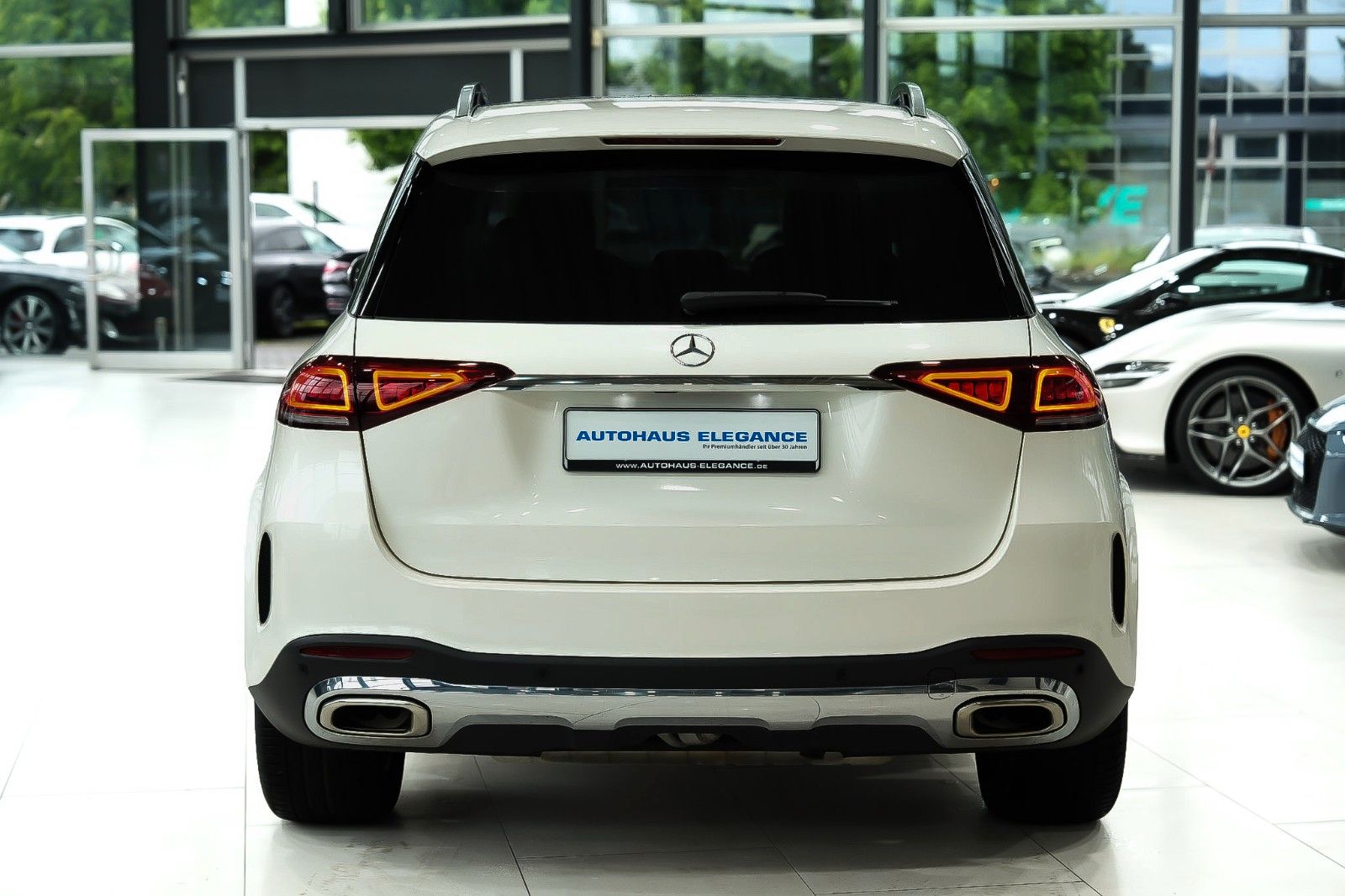 Mercedes-Benz GLE 450 2021 г. Белый, пробег 45157 км