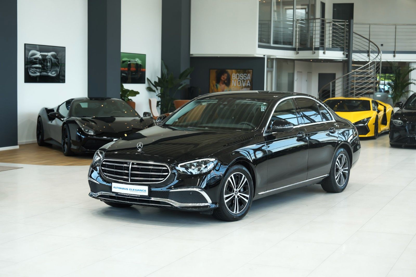 Mercedes-Benz E 300 2021 г. Чёрный, пробег 26710 км