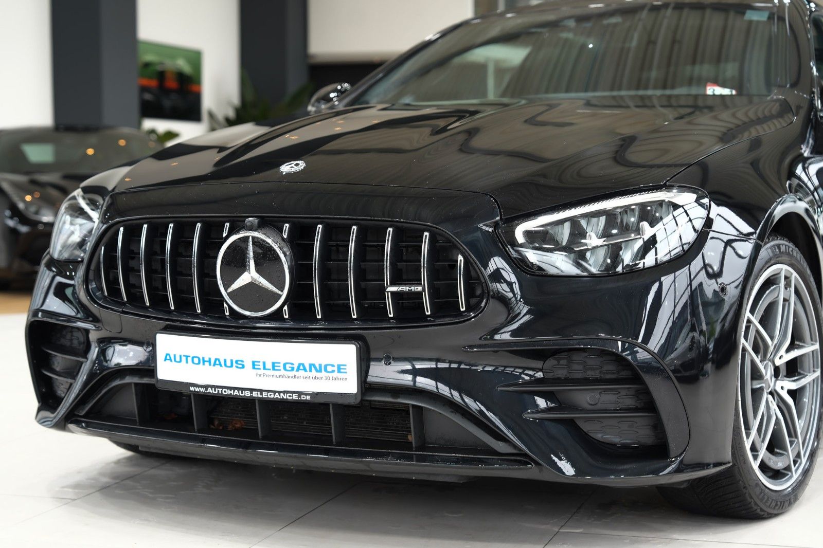 Mercedes-Benz E 53 AMG 2021 г. Чёрный, пробег 54840 км