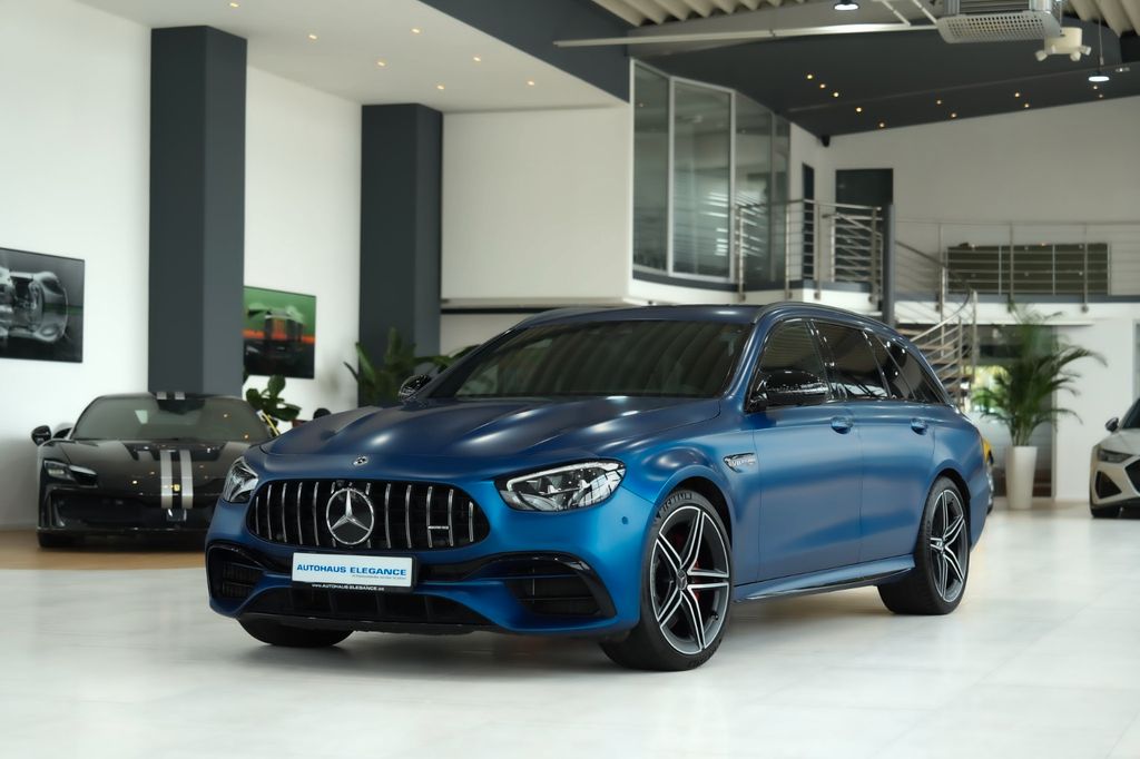 Mercedes-Benz E 63 AMG 2022 г. Синий, пробег 49950 км