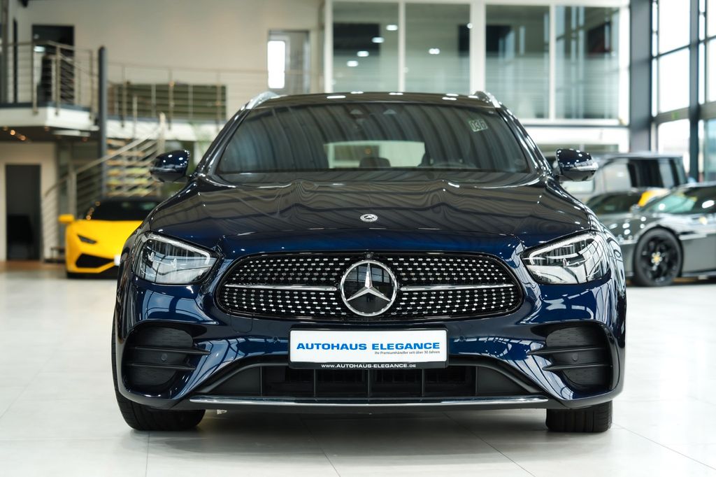 Mercedes-Benz E 400 2023 г. Синий, пробег 34113 км
