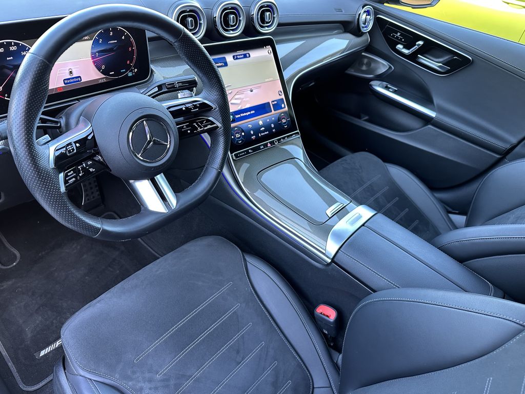 Mercedes-Benz C 220 2024 г. Чёрный, пробег 46750 км