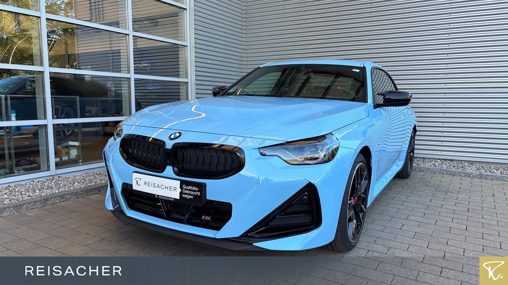 BMW M240I 2025 г. Синий, пробег 4999 км