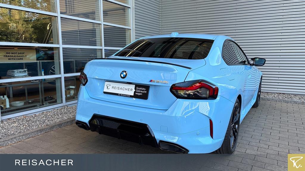 BMW M240I 2025 г. Синий, пробег 4999 км