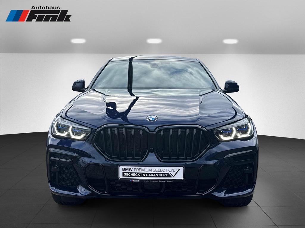 BMW X6 2022 г. Синий, пробег 58375 км