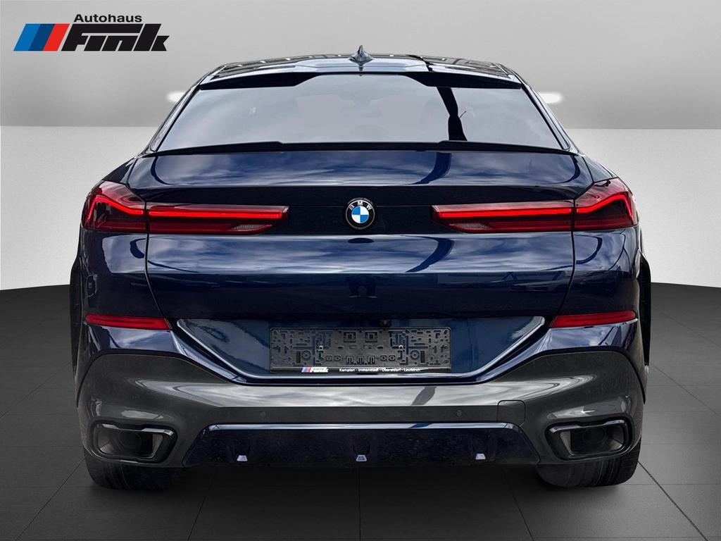 BMW X6 2022 г. Синий, пробег 58375 км