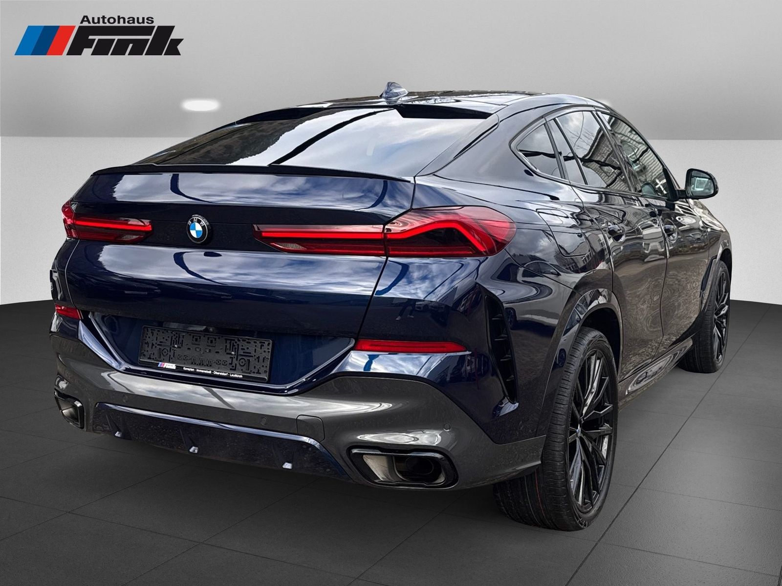 BMW X6 2022 г. Синий, пробег 58375 км
