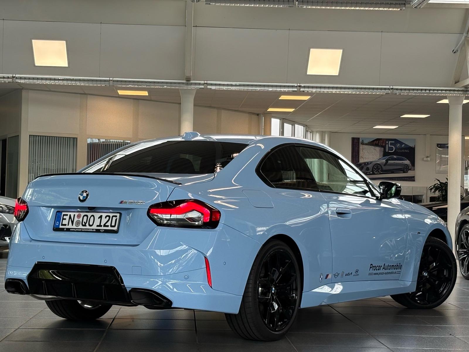 BMW M240I 2026 г. Синий, пробег 1001 км