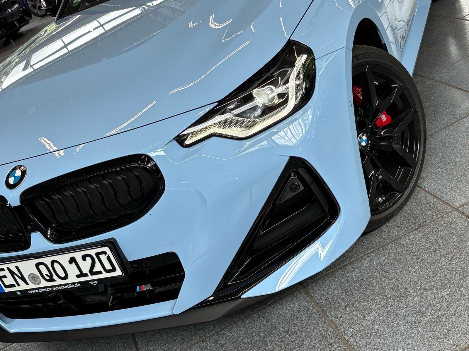 BMW M240I 2026 г. Синий, пробег 1001 км