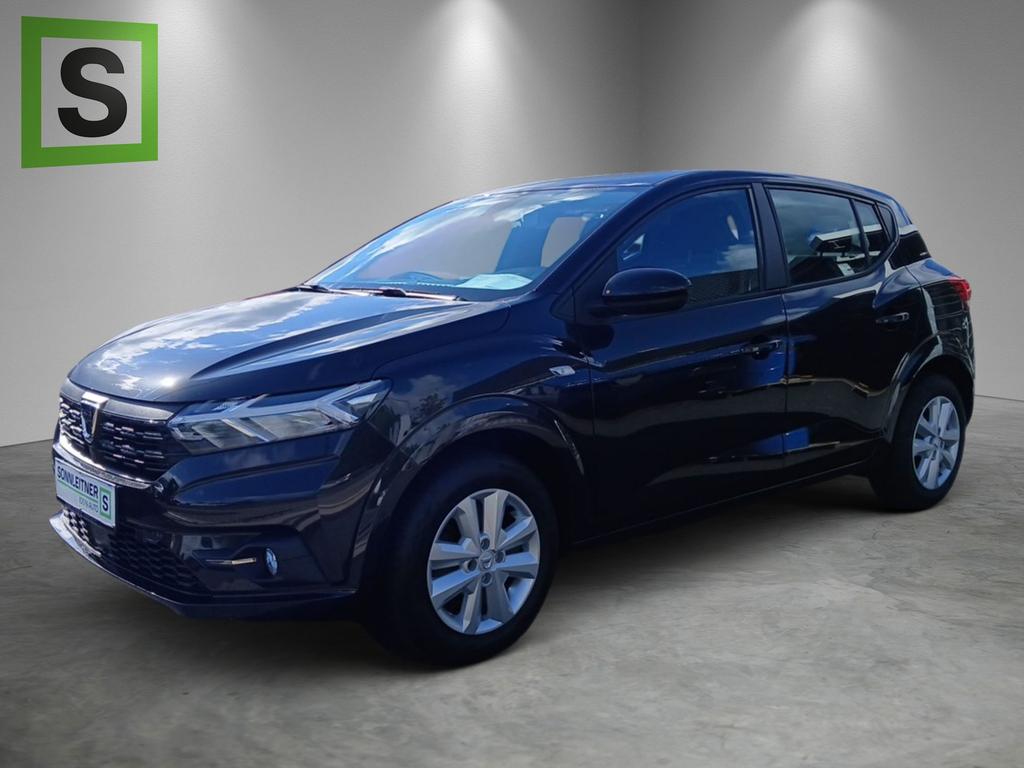 Dacia Sandero 2022 г. Чёрный, пробег 48309 км
