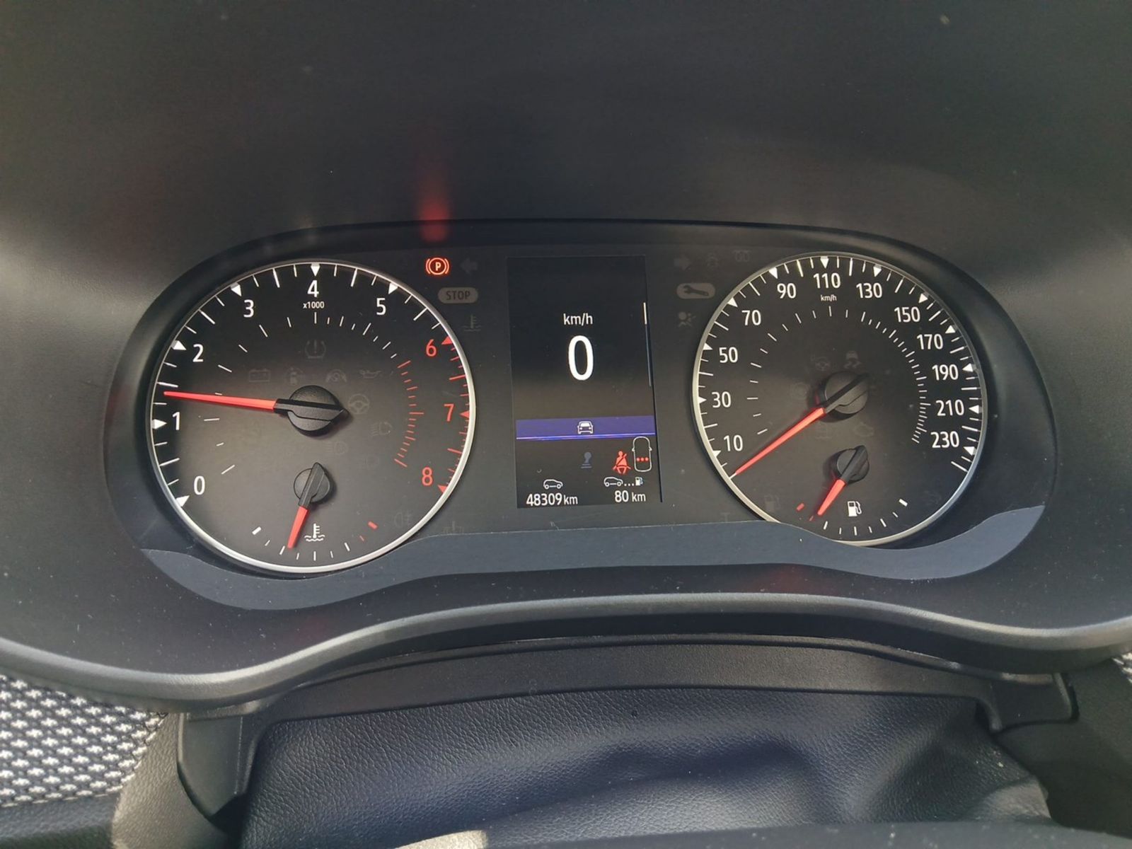 Dacia Sandero 2022 г. Чёрный, пробег 48309 км