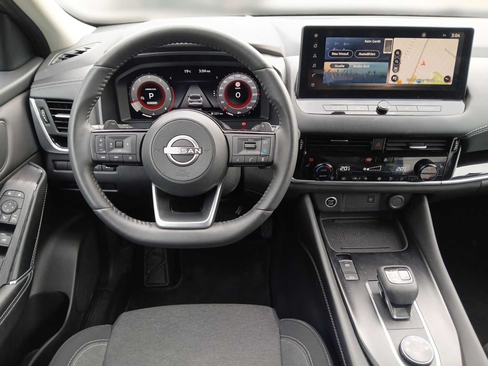 Nissan Qashqai 2023 г. Чёрный, пробег 46061 км
