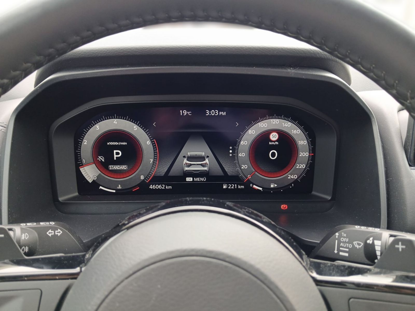 Nissan Qashqai 2023 г. Чёрный, пробег 46061 км