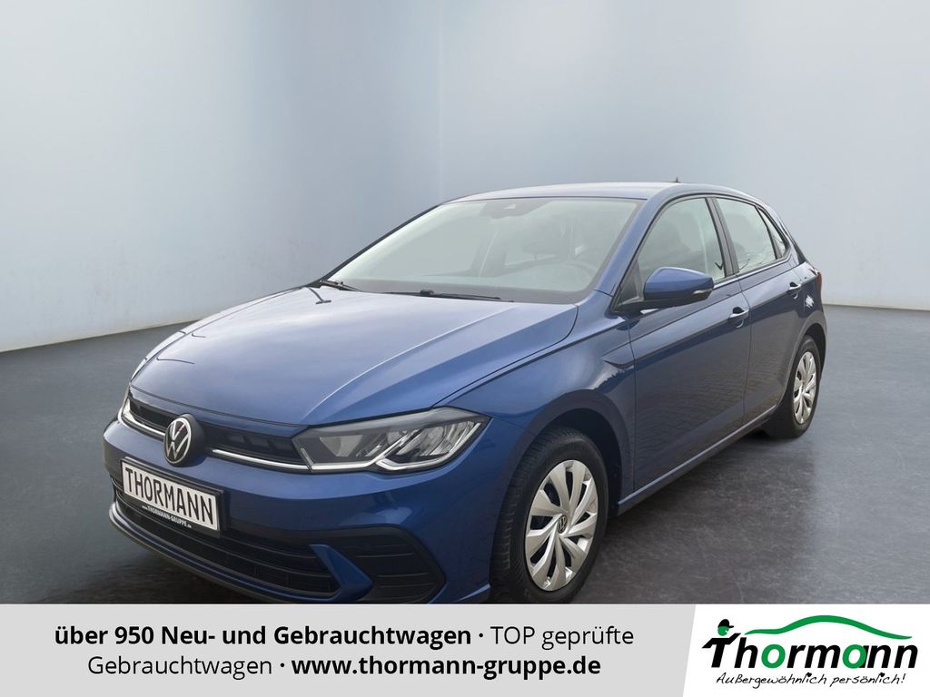 Volkswagen Polo 2022 г. Синий, пробег 29599 км