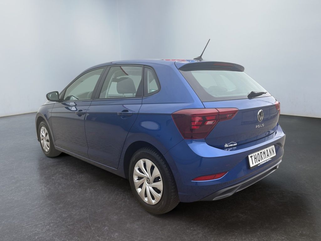 Volkswagen Polo 2022 г. Синий, пробег 29599 км