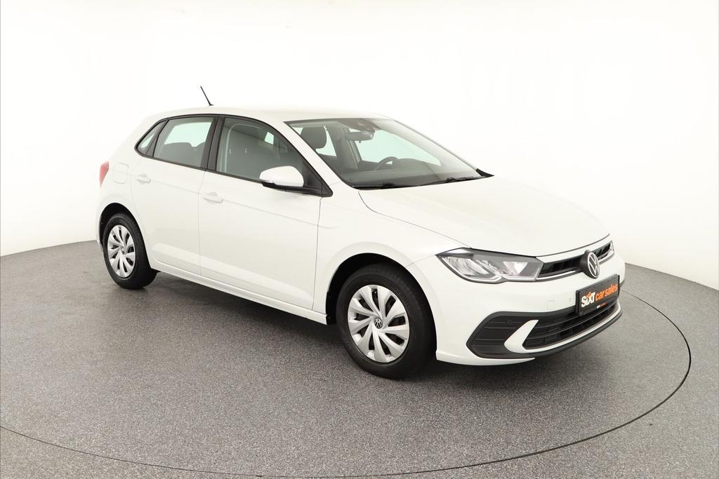 Volkswagen Polo 2023 г. Белый, пробег 33326 км