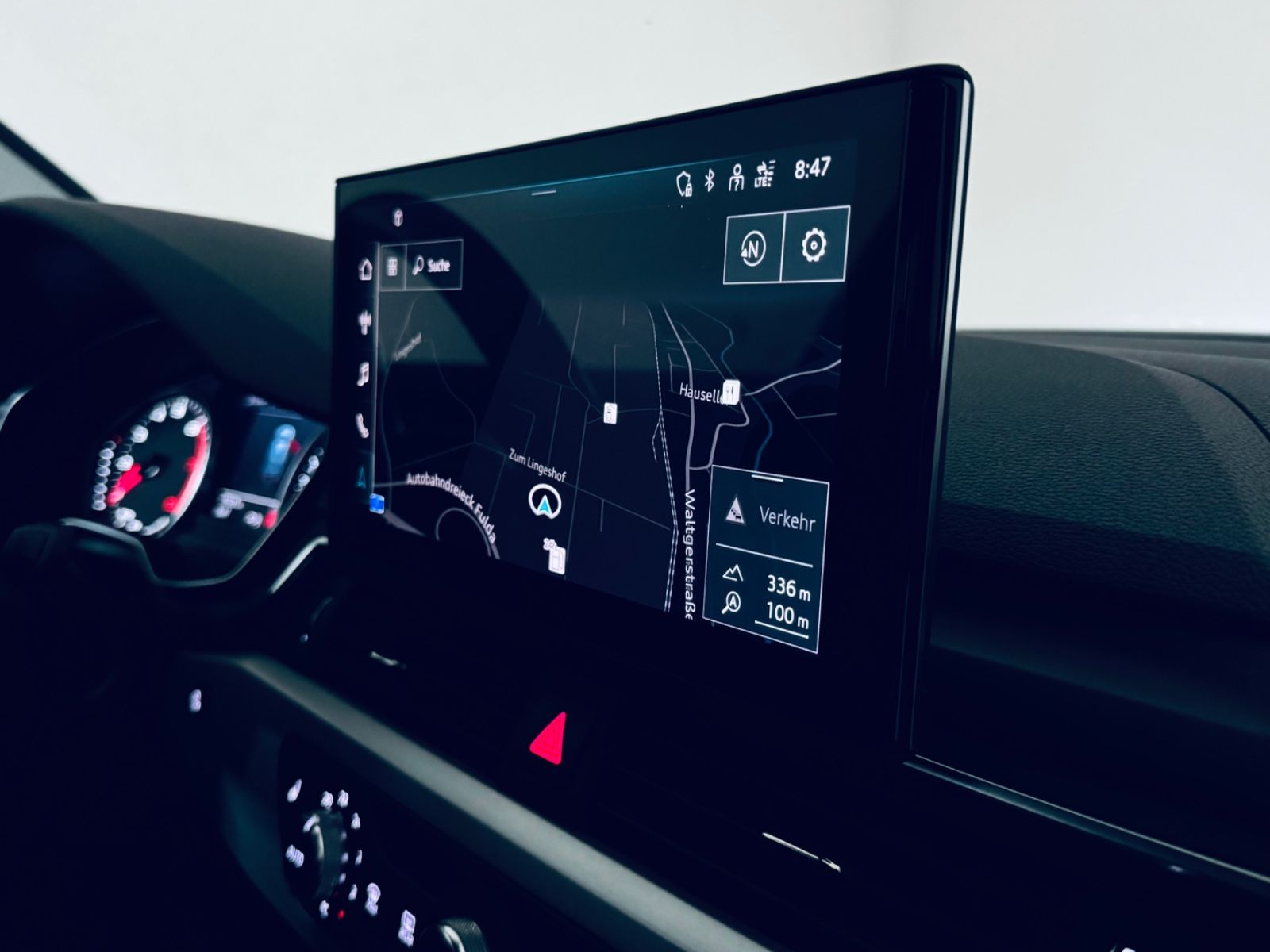 Audi A4 2022 г. Чёрный, пробег 48812 км