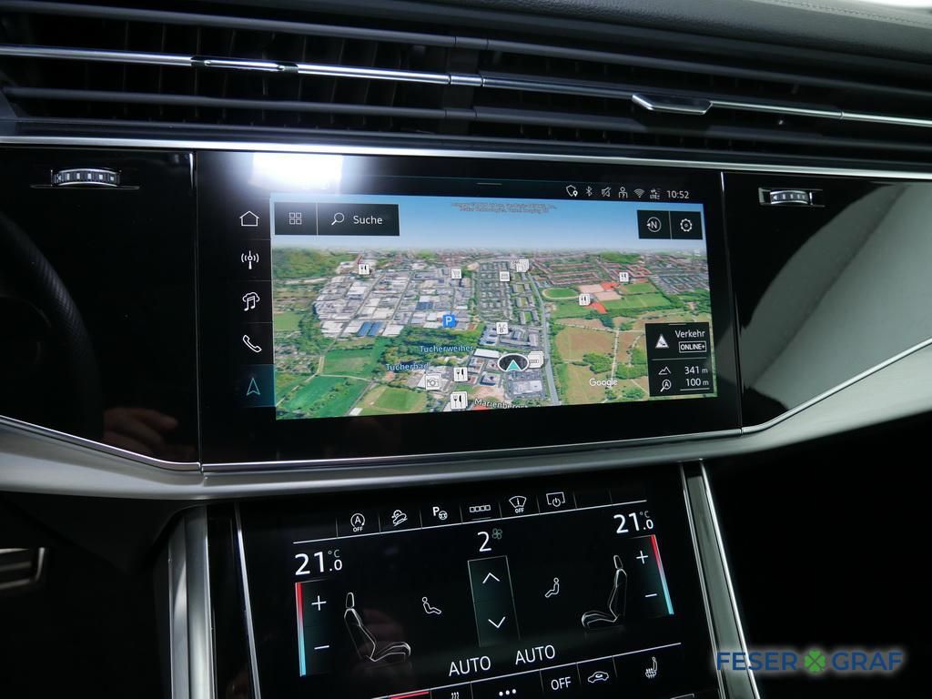 Audi Q8 2025 г. Чёрный, пробег 39900 км